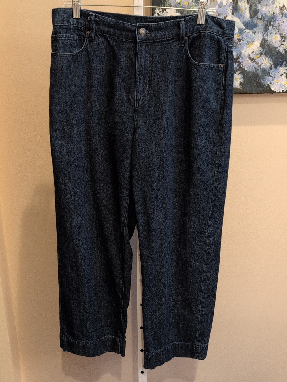Ann Taylor Women's Wide Leg Petite Jeans